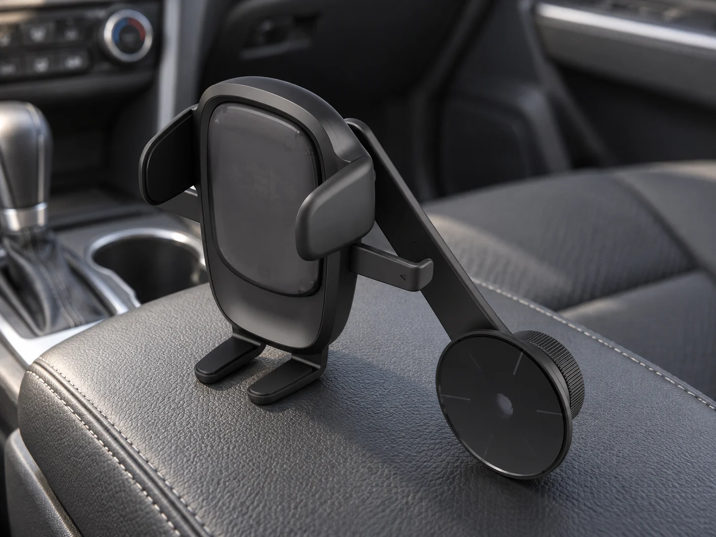 iOttie Easy One Touch 6 Vehicle Screen Mount in a household setting.